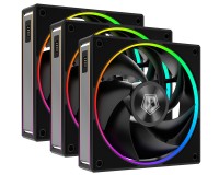 Комплект вентиляторов для корпуса ID-COOLING MF-1230-ARGB-K TRIO ARGB Black