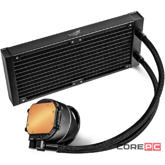 Система жидкостного охлаждения для процессора Valkyrie Dragonfang 240 ARGB Black (HW GL240)