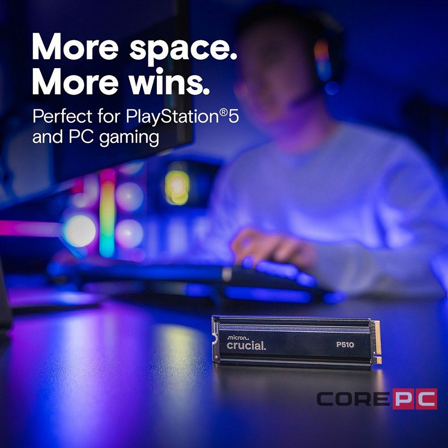 Твердотельный накопитель CRUCIAL 1000 Gb P510 (CT1000P510SSD5)