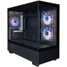 Компьютерный корпус 1STPLAYER MIKU Mi5 ARGB Black (Mi5-BK-2FC7R-1FC7)