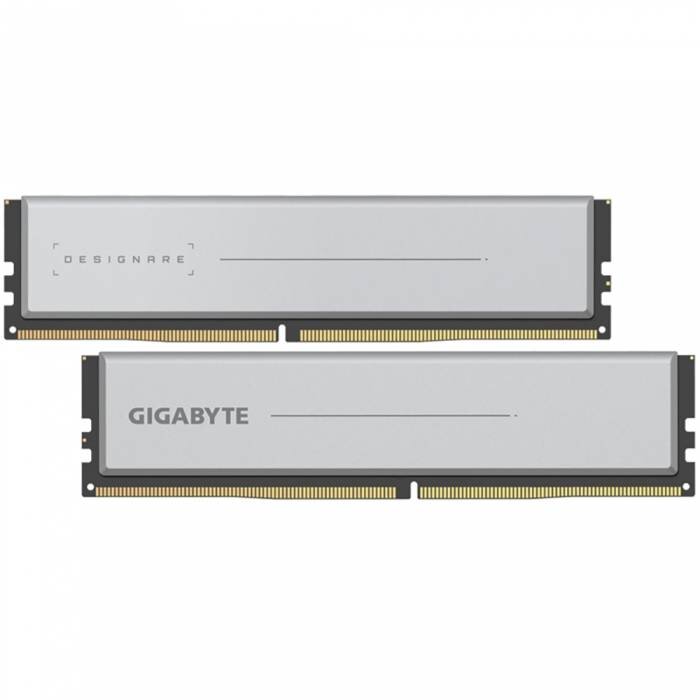 Оперативная память 64 Gb 3200 MHz Gigabyte DESIGNARE Silver (GP-DSG64G32)