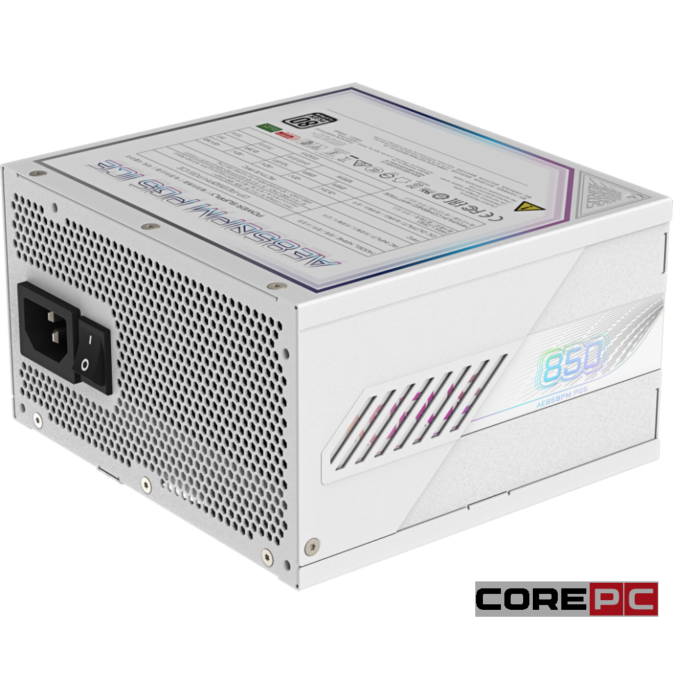 Блок питания Gigabyte 850W GP-AE850PM PG5 ICE 16 Pin (PCIe 5.0 Connector Cable Details)