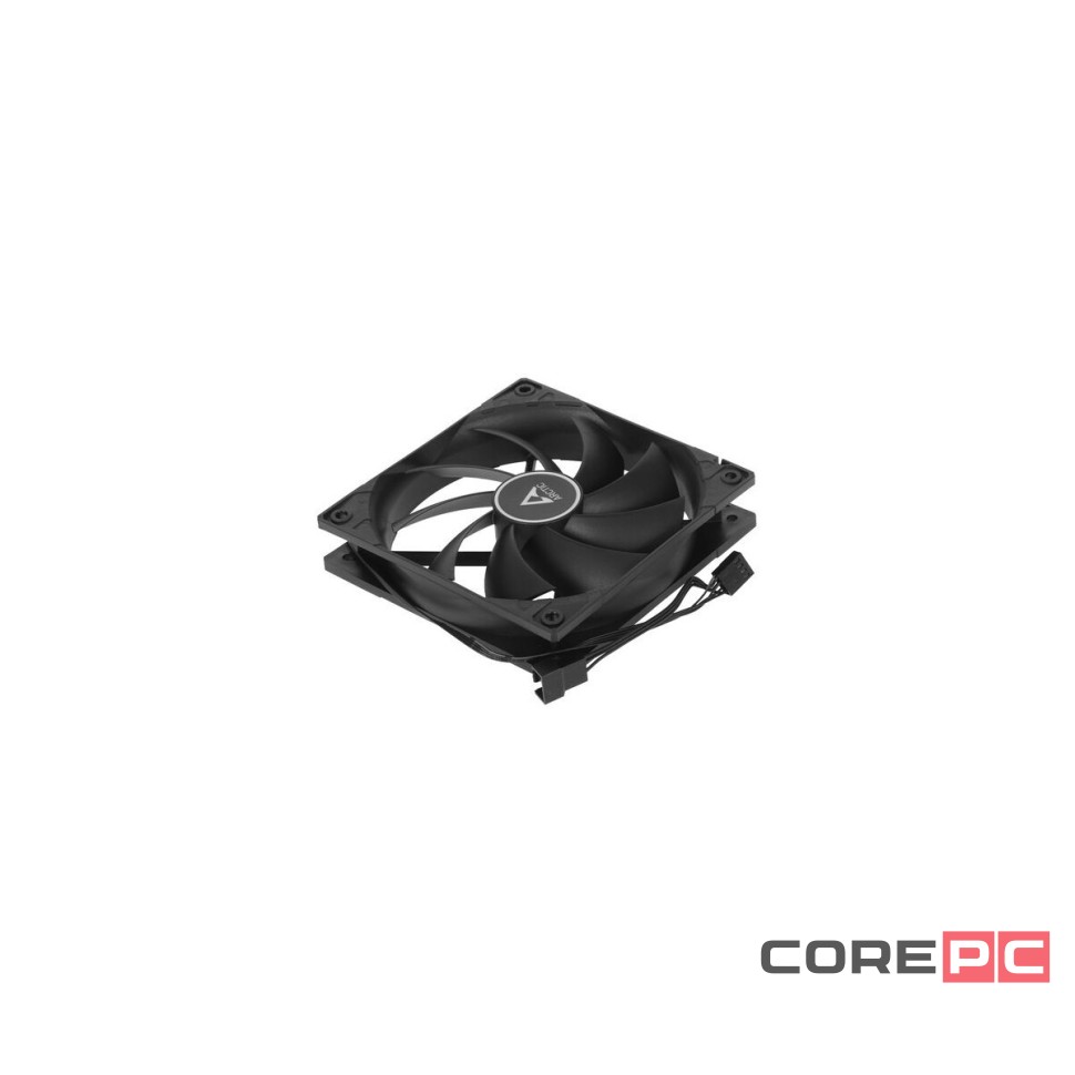 Вентилятор для корпуса Arctic Cooling F12 PWM PST Value Pack Black ACFAN00250A