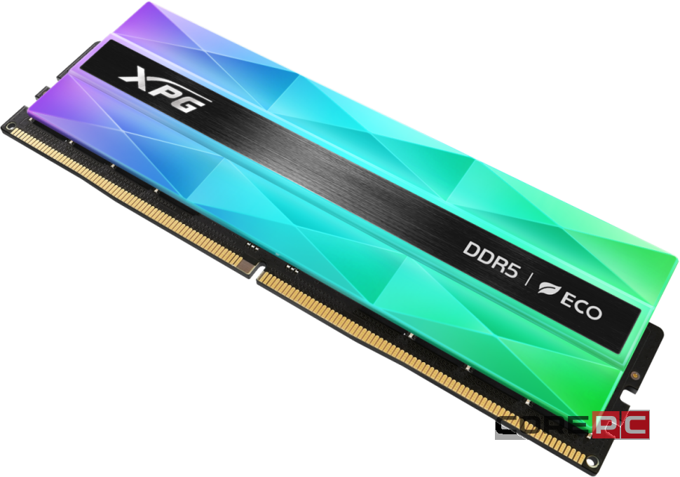 Оперативная память 32 Gb 6400 MHz ADATA XPG LANCER Neon RGB (AX5U6400C3216G-DCLANRSG)
