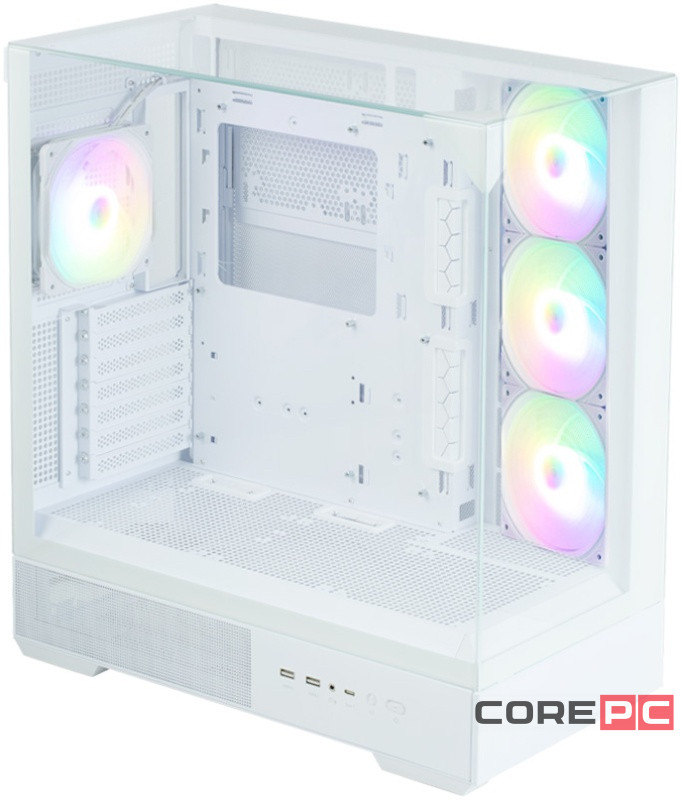 Компьютерный корпус Zalman P40 Prism Plus White