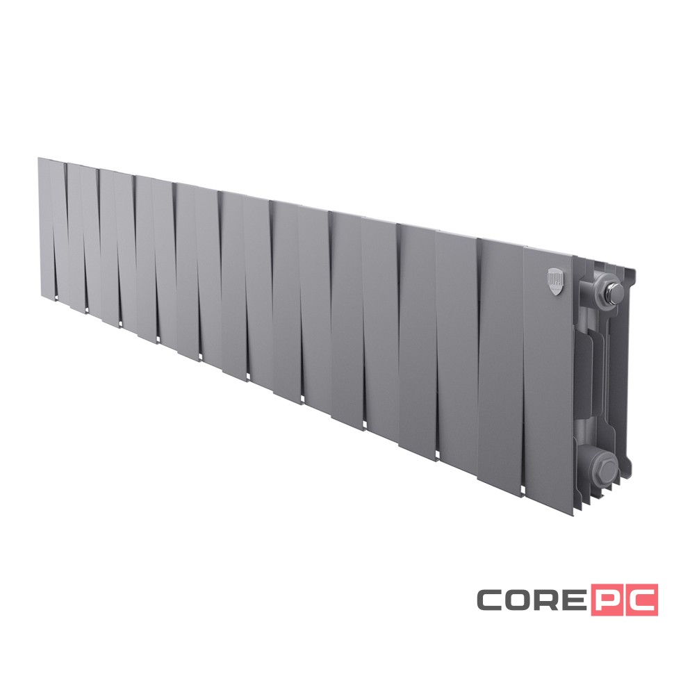 Радиатор биметаллический Royal Thermo PianoForte 200 Серебристый - 20 секц.