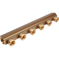 Коллектор Giacomini с отводами НР 1quot; x 18 /6, R551SY026