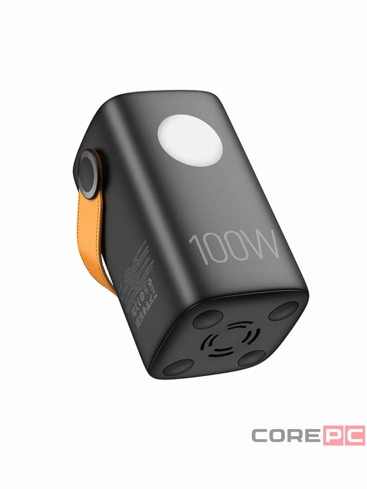 Powerbank Hoco DB160 60000mAh 3USB/2C 100W PD с фонариком черный