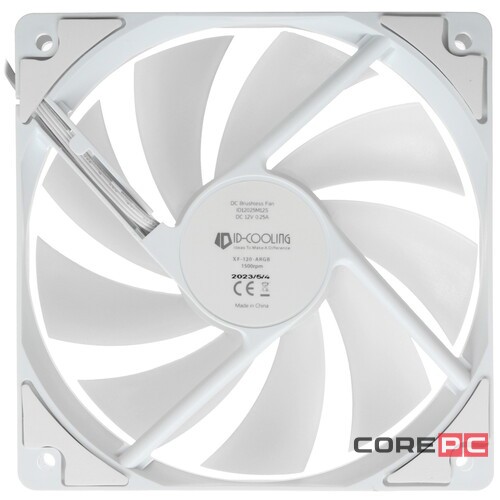 Вентилятор для корпуса ID-COOLING XF-120-ARGB-W
