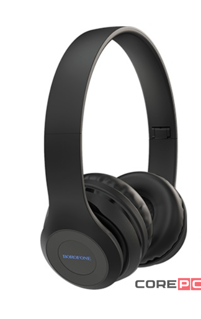 Стереонаушники Bluetooth Полноразмерные Borofone BO4 Charming rhyme BT5.0/200mAh/5ч черные