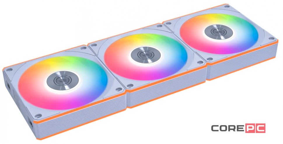 Комплект вентиляторов для корпуса Lian Li UNI FAN CL WIRELESS 120 Reverse Blade ARGB White (G99.12RCL1W3W.R0)