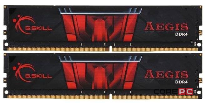 Оперативная память 32 Gb 3000 MHz G.Skill AEGIS (F4-3000C16D-32GISB)