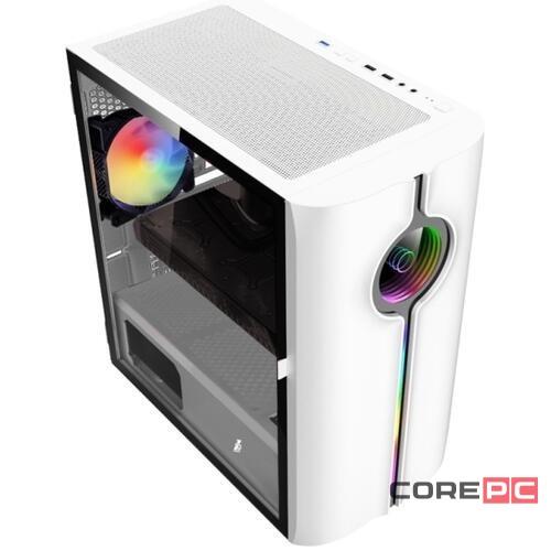 Компьютерный корпус 1STPLAYER INFINITE SPACE IS3 TG RGB White (IS3-WH-1F2-W)