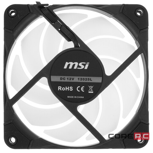 Комплект вентиляторов для корпуса MSI MAG MAX F12A-3H ARGB OE3-7G09F04-W57