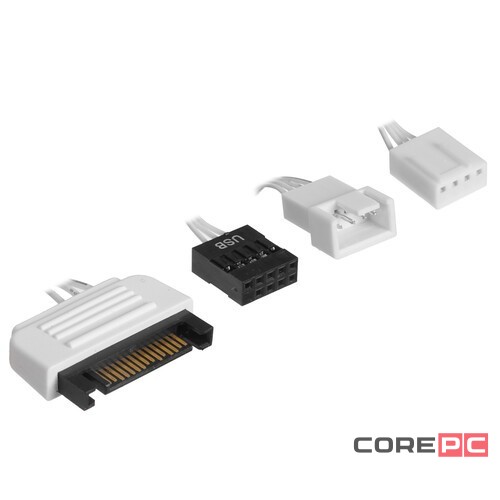 Система жидкостного охлаждения для процессора Lian Li HydroShift LCD 360R ARGB White (G89.GHSLCD36RW.R0)