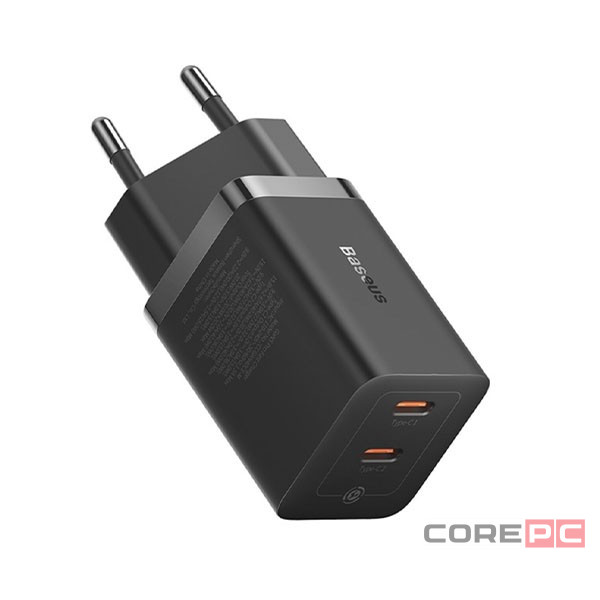 Сетевое зар. устр. Baseus GaN5 Pro Fast Charger C+C 40W CCGP180101 черное