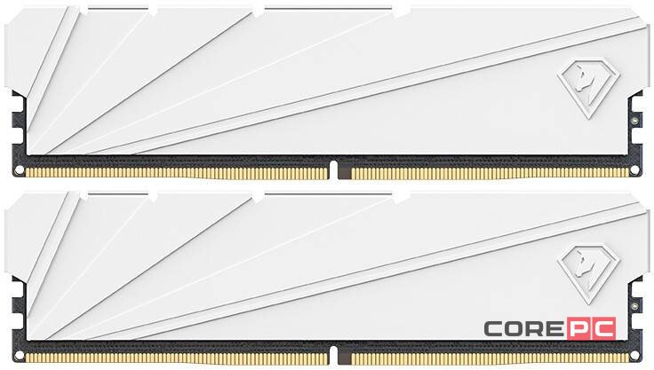 Оперативная память 32 Gb 3200 MHz NETAC SHADOW S White (NTSSD4P32DP-32W)