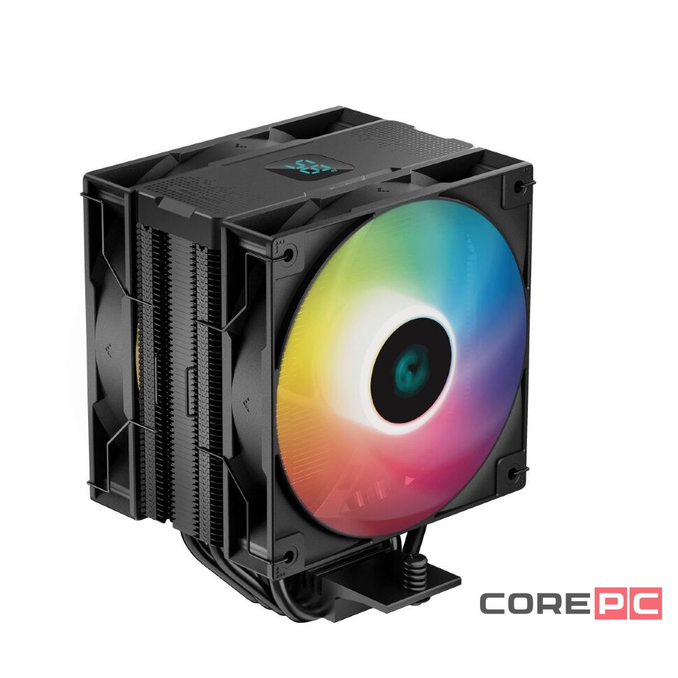 Кулер для процессора Deepcool AG400 DIGITAL PLUS Black (R-AG400-BKADMP-G-1)