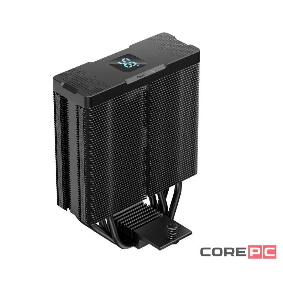 Кулер для процессора Deepcool AG400 DIGITAL PLUS Black (R-AG400-BKADMP-G-1)