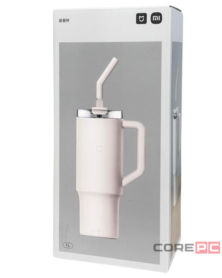 Термокружка Xiaomi Mijia Sippy Cup 1L (MJXGB01RM) розовая