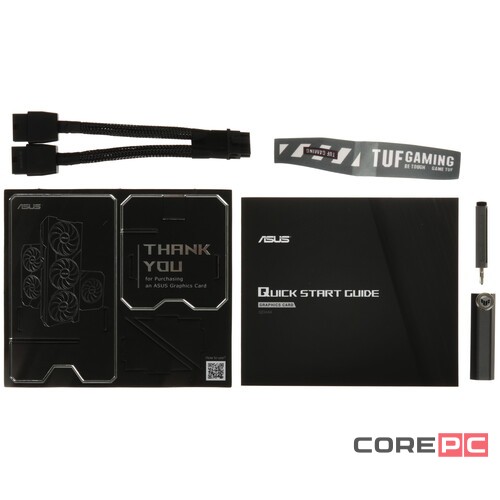 Видеокарта ASUS (TUF-RTX4070S-O12G-GAMING) GeForce RTX 4070 SUPER 12GB TUF GAMING OC 90YV0K80-M0NA00