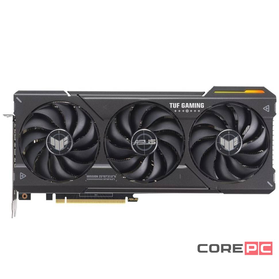 Видеокарта ASUS (TUF-RTX4070S-O12G-GAMING) GeForce RTX 4070 SUPER 12GB TUF GAMING OC 90YV0K80-M0NA00