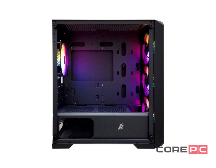 Компьютерный корпус 1STPLAYER TRILOBITE T5 ARGB Black (T5-BK-4F7)
