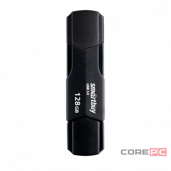 3.1 USB флеш накопитель Smartbuy 128GB CLUE Black (SB128GBCLU-K3)