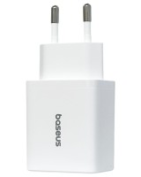 Сетевое зар. устр. Baseus Cube Fast Charger 1USB/1C P10111403213-00 белое