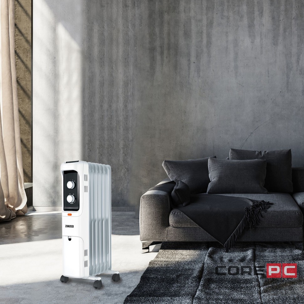 Радиатор масляный Zanussi Loft ZOH/LT-07W 1500W (7 секций)