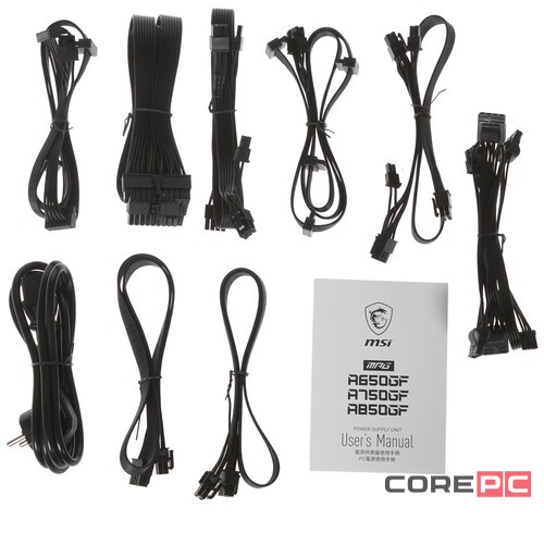 Блок питания MSI 650W MPG A650GF 306-7ZP0A11-CE0