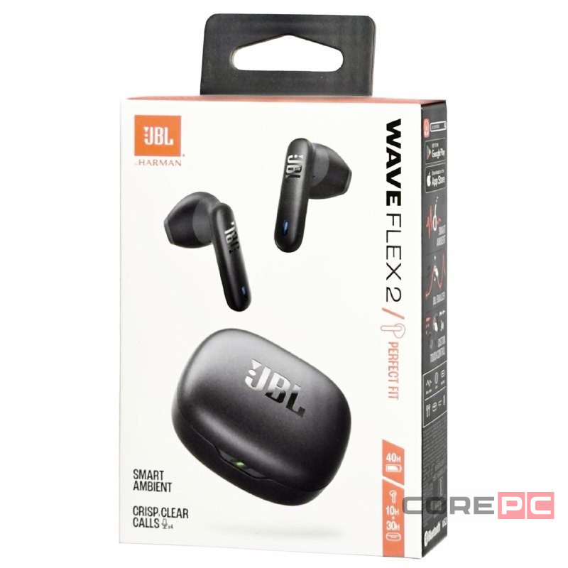 Беспроводные наушники TWS JBL Wave Flex 2 черные
