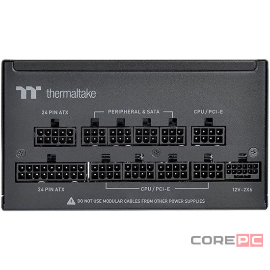 Блок питания Thermaltake 1000W Toughpower PT (PS-TPP-1000FNFAPE-1) 16 Pin (PCIe 5.0 Connector Cable Details)