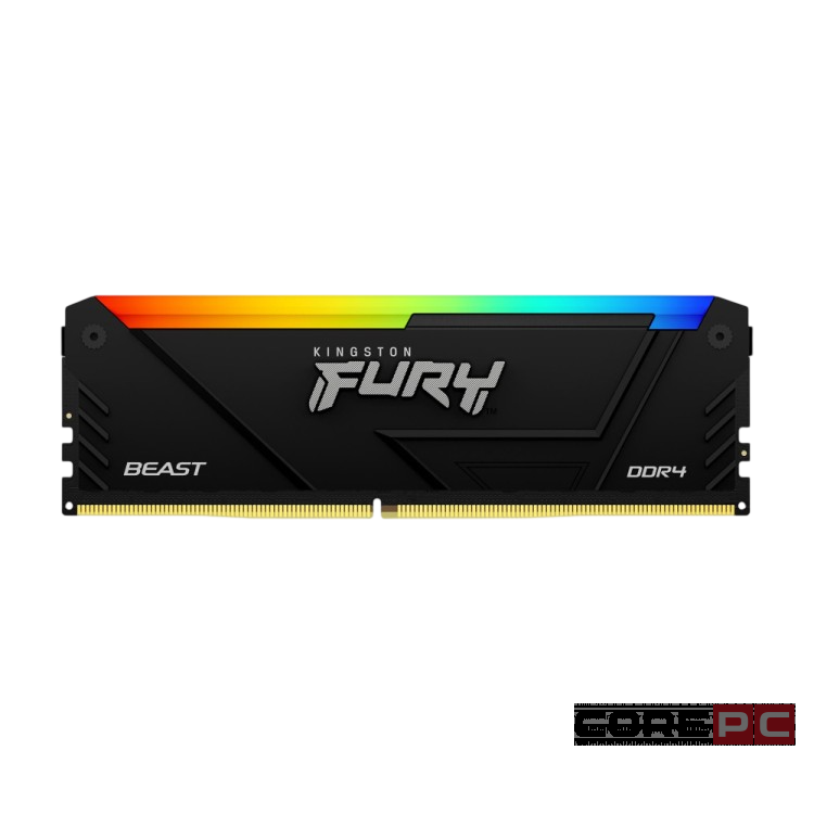 Оперативная память 16 Gb 3200 MHz Kingston FURY Beast RGB XMP Black (KF432C16BB2A/16)
