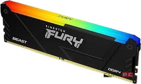 Оперативная память 16 Gb 3200 MHz Kingston FURY Beast RGB XMP Black (KF432C16BB2A/16)