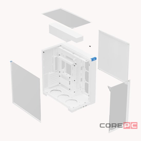 Компьютерный корпус Thermalright TR-A70 TG White (TRA70W)