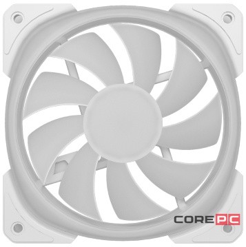 Вентилятор для корпуса Powercase CM21-12W ARGB White
