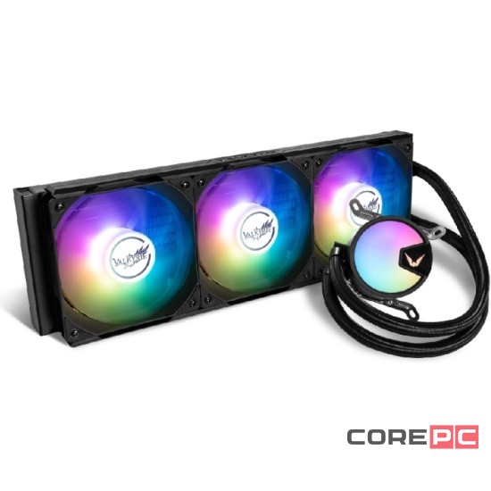Система жидкостного охлаждения для процессора Valkyrie A360 ARGB Black (HW A360)