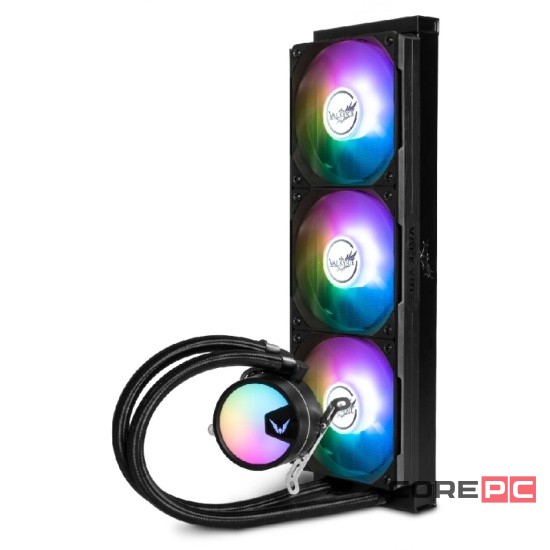Система жидкостного охлаждения для процессора Valkyrie A360 ARGB Black (HW A360)