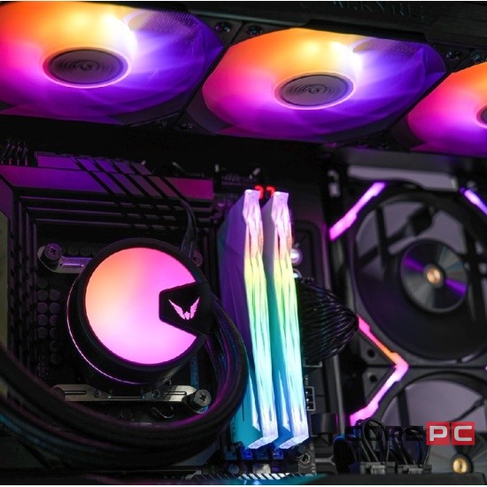 Система жидкостного охлаждения для процессора Valkyrie A360 ARGB Black (HW A360)