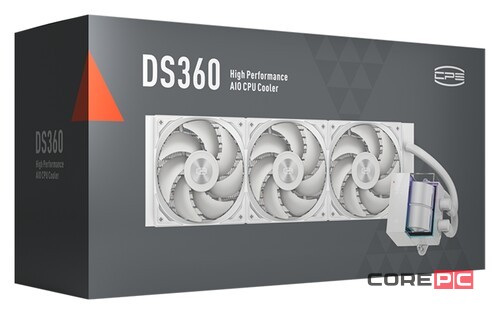 Система жидкостного охлаждения для процессора PCCooler DS360 WH White (DS360-WHNWXX-GL)