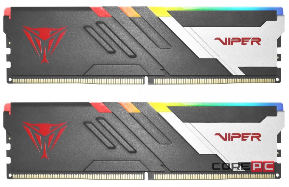 Оперативная память 32 Gb 6600 MHz PATRIOT VIPER VENOM RGB (PVVR532G660C34K)