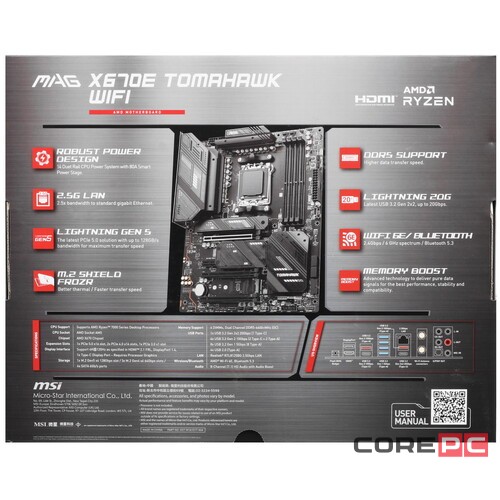 Материнская плата MSI MAG X670E TOMAHAWK WIFI