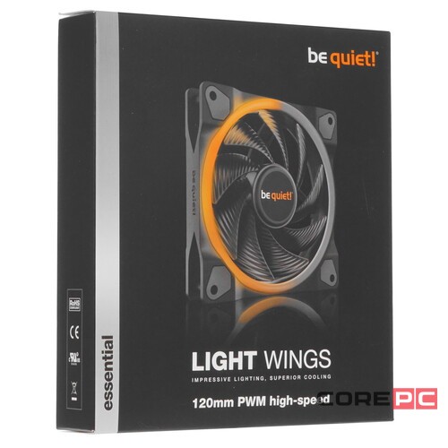 Корпусной вентилятор Be Quiet! LIGHT WINGS 120mm BL073