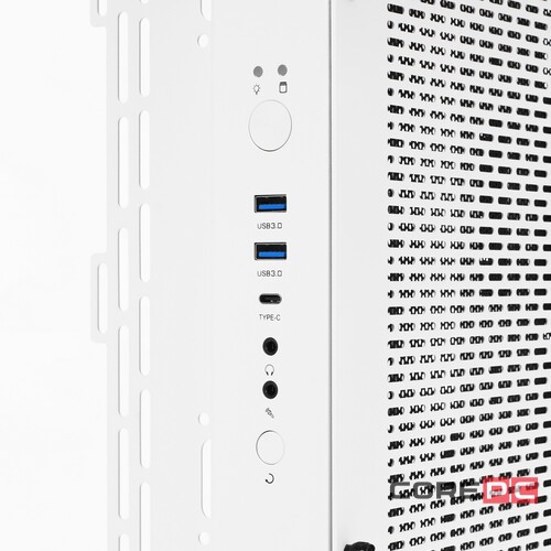 Компьютерный корпус Thermaltake CORE P3 Pro TG Snow White CA-1G4-00M6WN-09