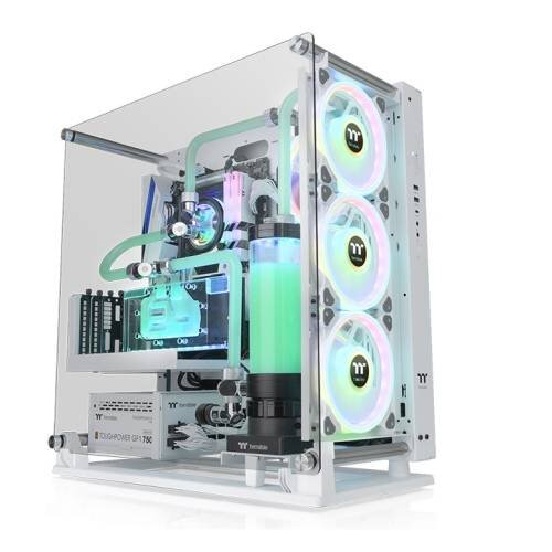Компьютерный корпус Thermaltake CORE P3 Pro TG Snow White CA-1G4-00M6WN-09