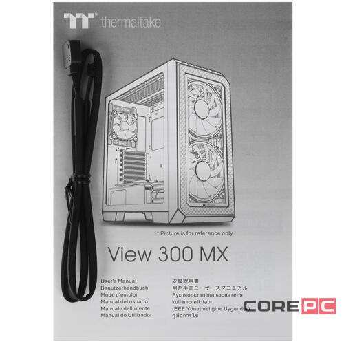 Компьютерный корпус Thermaltake СORE P3 TG Snow White CA-1G4-00M6WN-05