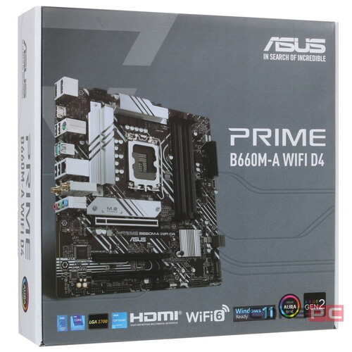 Материнская плата ASUS PRIME B660M-A WIFI D4 90MB1AE0-M1EAY0
