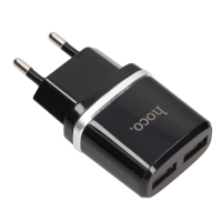 Сетевое зарядное устройство Hoco (C12Q) Quick Charger 3.0 USB 18W (черный)