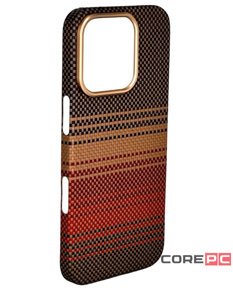 Накладка для i-Phone 16 Pro Keephone Kevilar Seanova MagSnap коричневый